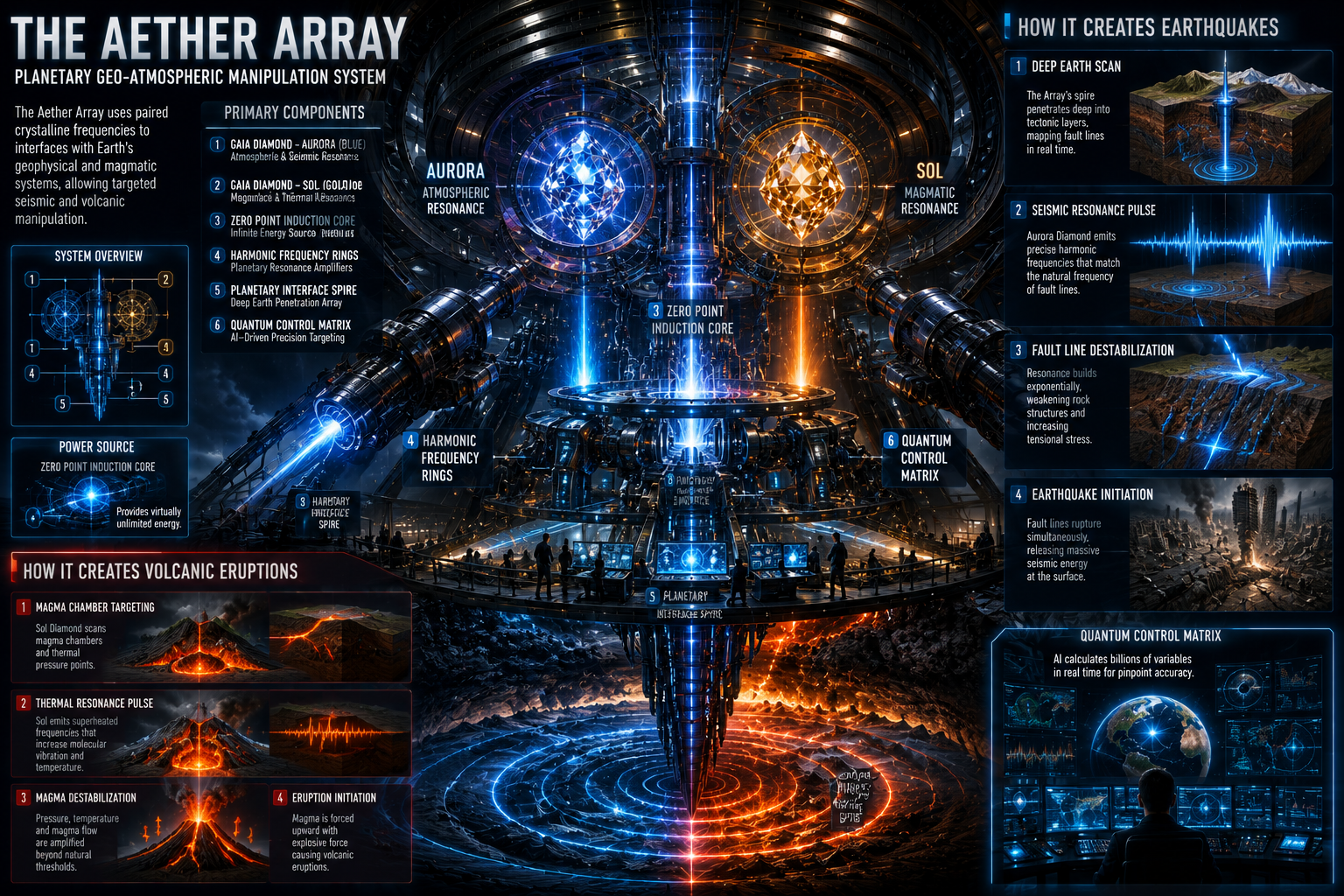 The Aether Array — Planetary Geo-Atmospheric Manipulation System